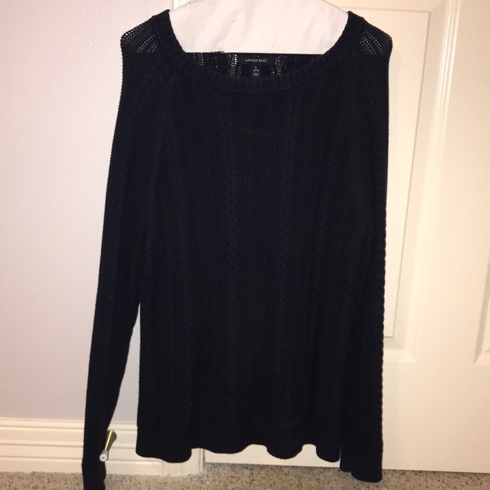 Land’s End Dark Blue Sweater